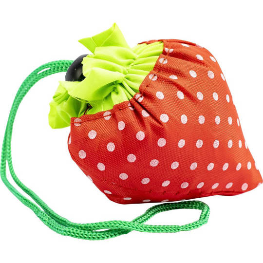 Shopping Bag »FUN«, Strawberry