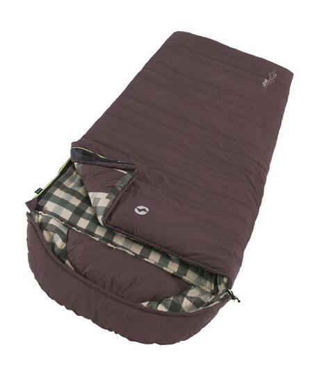 Sleeping Bag Outwell Camper Supreme (200 cm) - brown/brown