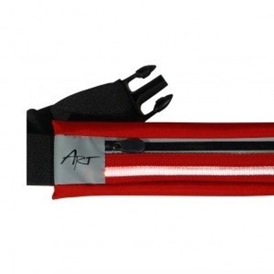 Sport Waist Belt + Light and Pocket Red