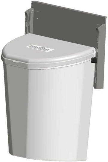 Travel Rubish Bin Pillar Brunner XL - gray