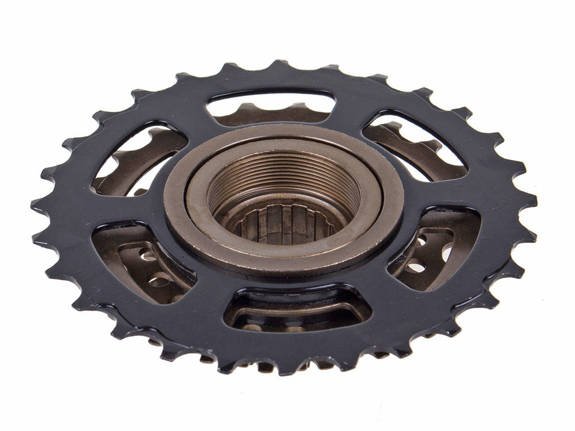 Verso 5-speed Freewheel 14-28T index Black - Brown