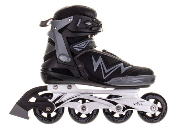 Vivo Thunder PW-150AY black-grey rollerblades 