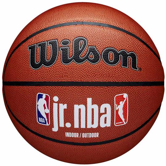 Wilson JR NBA Logo Indoor Outdoor Brown WZ2009801XB7