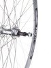 Aluminum  Rear Bicycle Wheel 28", rim cone, silver, Aluminum hub