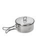 Esbit SOLID FUEL COOKSET 1100ml stainless steel