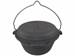 Kawmet 2 in 1 Cast Iron Hunting Cauldron - 9L + Pan