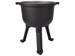 Kawmet Cast Iron Cauldron - Dutch Oven with Legs 4l