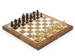 Magiera Complete veneered wood chess