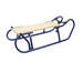 Metal Sledge SONIA Push Bar Pulling Strap Wooden Seat Backrest Light