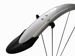 Orion 28" x 53 mm Silver Mudguard Set