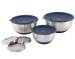 Outwell Chef Bowl Set with Lids & Graters - silver