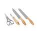 Outwell Chena Knife Set w/Peeler & Scissors