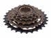 Verso 5-speed Freewheel 14-28T index Black - Brown