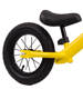 Vivo V5025 12" pedal bike with inflatable wheels yellow-black 