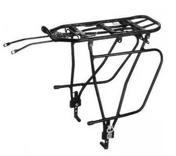 Black Aluminium Bike Carrier Rack RU-2025