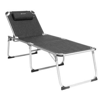 Camping Lounger Outwell New Foundland XL - black/grey