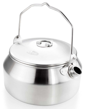 Camping WasserKessel GSI Glacier Stainless Tea Kettle - 1L Wasserkocher