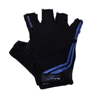 Die Fahrradhandschuhe Vivo SB-01-5038-C in Schwarz-Blau.