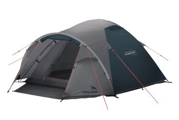 Easy Camp 3 Personen Zelt Kuppelzelt Quasar 300 Steel Blue dunkelblau/grau