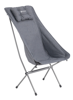 Folding Camping Chair Outwell Tryfan - black/grey