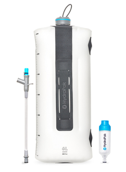 HydraPak Wasserbehälter / Trinkblase Seeker+ 6L Gravity Filter Kit - clear