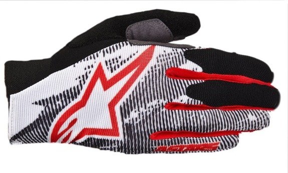 Alpinestars Aero Handschuhe Schwarz-Weiß MTB Handschuhe