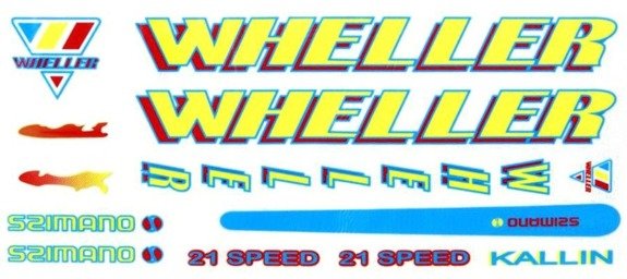 Bike Stickers KR-4 Wheller