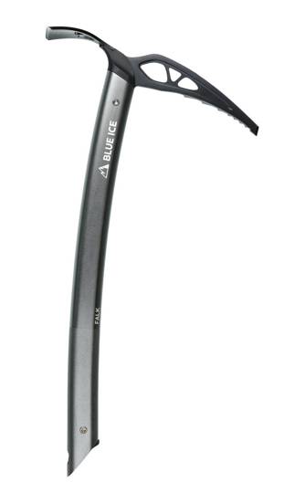 Blue Ice Falk Ice Axe - dark grey