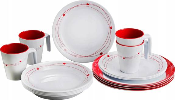 Brunner Melamine Set Cosmic Camping Lunch Set