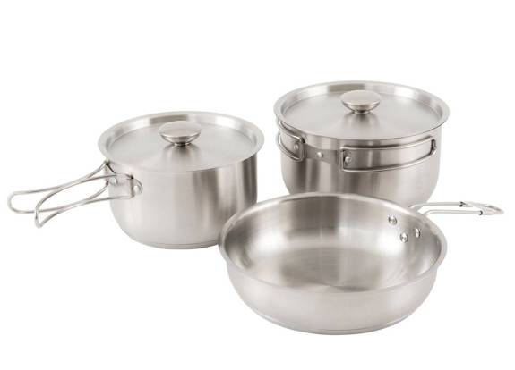 Camping Pot set Outwell Supper Set M Kochgeschirr-Set