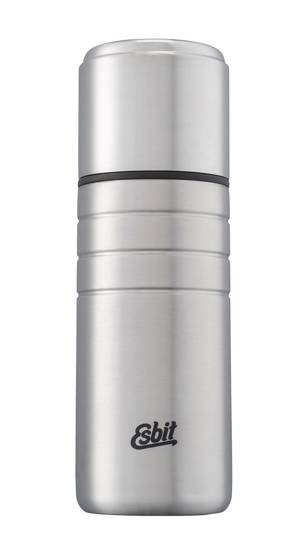 Esbit Isolierflasche Majoris 0.75 L Silber Thermosflasche aus Edelstahl