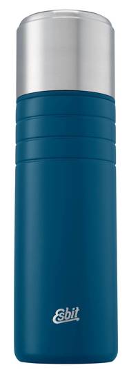 Esbit Majoris Vacuum Flask 1L - Blau Thermosflasche aus Edelstahl 