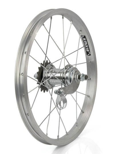 Fahrrad Hinterrad 16 Zoll  Aluminum Felge Laufräd Steel coaster Hub Favorit