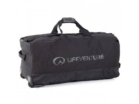 Lifeventure  Expedition Wheeled Duffle Roll Base 120 L Black