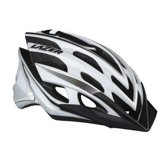 MTB Helmet LAZER NIRVANA white black mat 58-61 cm