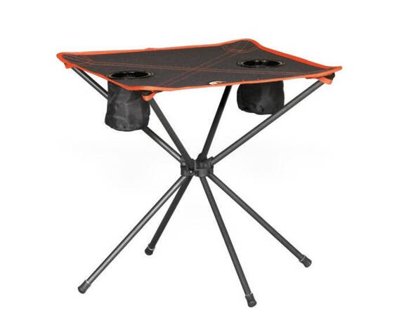 Portal Outdoor Table, Aluminium, Charcoal/Orange, One Size