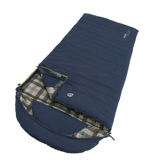 Sleeping Bag Outwell Camper Lux (200 cm) R - blue