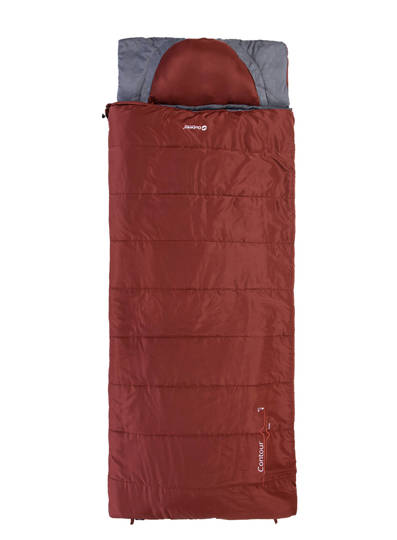 Sleeping Bag Outwell Contour Lux (190 cm) - red