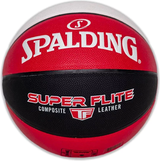 Spalding Super Flite Basketball - Rot-Weiß-Schwarz