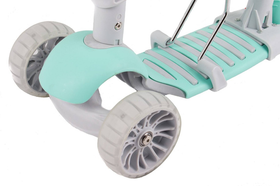 Vivo 3-in-1 scooter + push bar S00419 pastel pink 