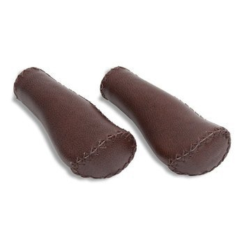 SELLE ORIENT Handlebar GRIPS 130 MM BROWN Genuine leather