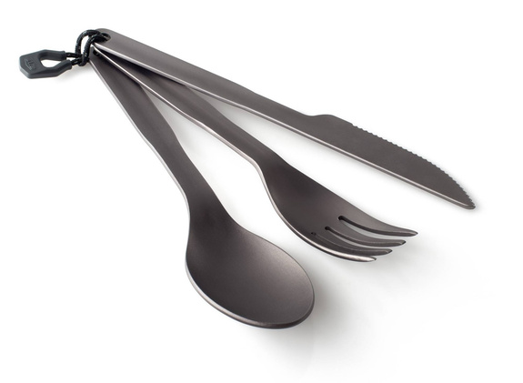 Aluminium GSI HALULITE CUTLERY SET