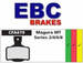 EBC Braking Pads Organic Magura MT Series 2/4/6/8 2012 CFA619R