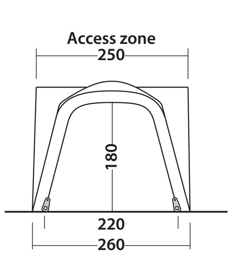 Outwell Milestone Shade Camper Tent