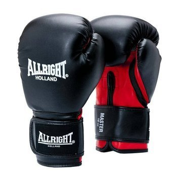 Allright Master PU boxing gloves black-red 2051