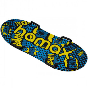 Hamax Twin-Tip Surfer Comic Sled - Blue and Yellow