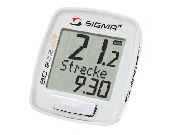 Sigma BC 8.12 ATS Wireless Bicycle Speedometer