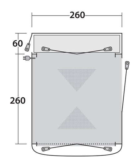 Outwell Milestone Shade Camper Tent