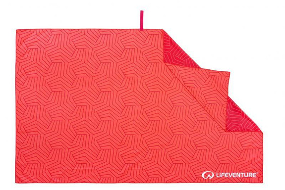 LIFEVENTURE Recycled SoftFibre Trek Towel, Coral, Giant