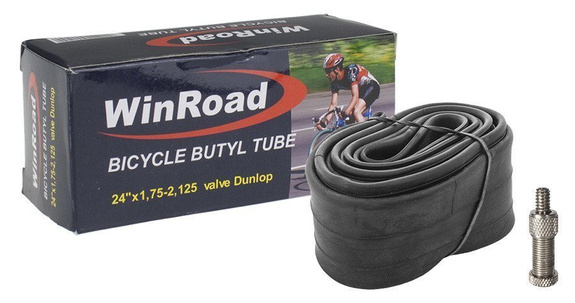 Bicycle Tube WINROAD 24 x 1,75 - 2,125 Dunlop Valve Inner Tube DV